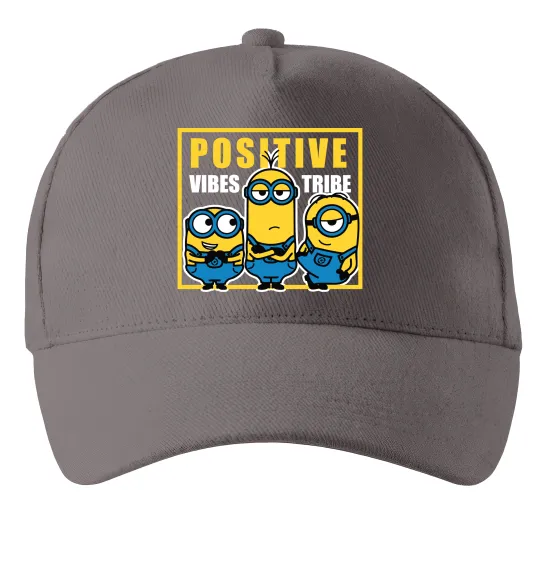 Кепка Positive Vibes Tribe Серый фото