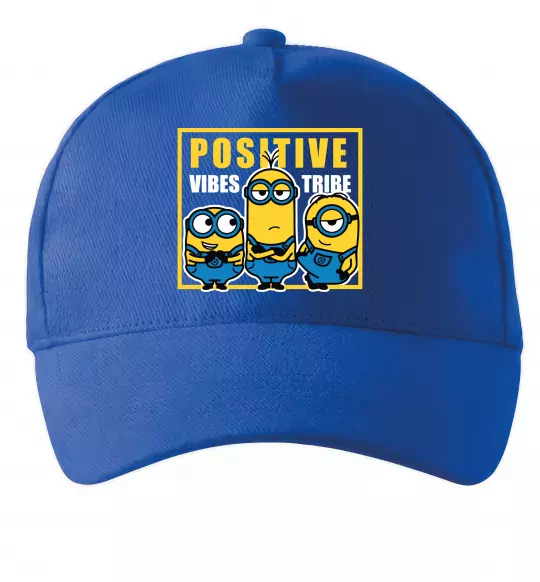 Кепка Positive Vibes Tribe Яскраво-синій фото