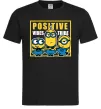 Чоловіча футболка Positive Vibes Tribe Чорний Чоловіча футболка Positive Vibes Tribe Чорний фото