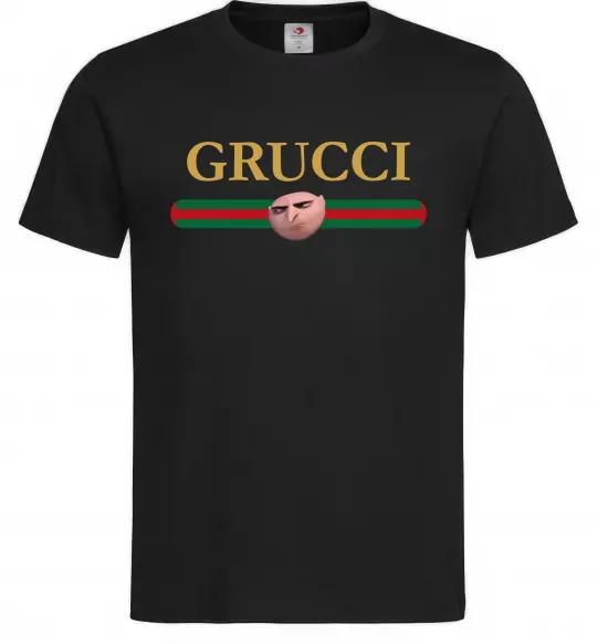 Чоловіча футболка Grucci Чорний фото