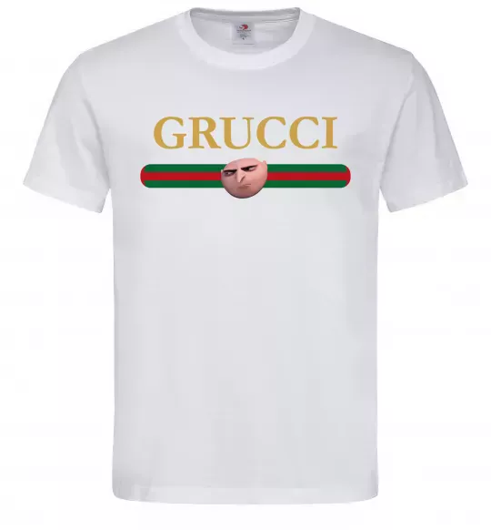 Чоловіча футболка Grucci Білий фото