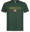 Чоловіча футболка Grucci Темно-зелений фото