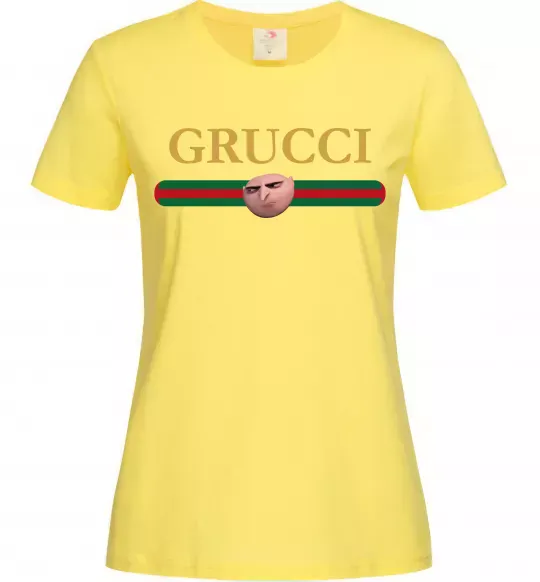 Жіноча футболка Grucci Лимонний фото