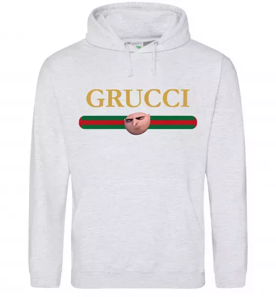 Жіноча толстовка (худі) Grucci Сірий меланж фото