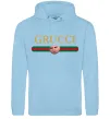 Женская толстовка (худи) Grucci Голубой фото