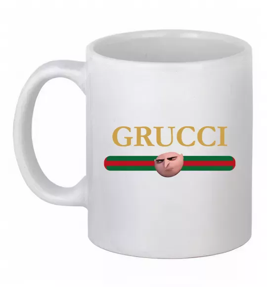 Чашка керамическая Grucci Белый фото