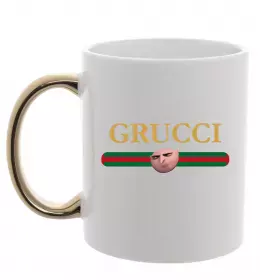 Чашка з кольоровою ручкою