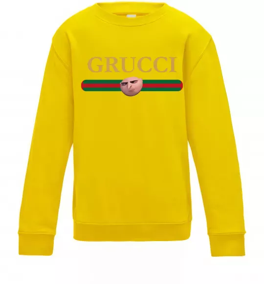 Дитячий світшот Grucci Сонячно жовтий фото