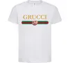 Дитяча футболка Grucci Білий фото