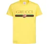 Дитяча футболка Grucci Лимонний фото