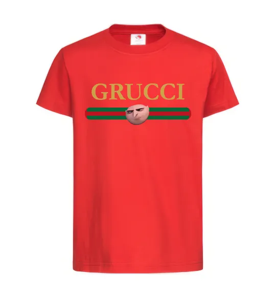 Детская футболка Grucci Красный фото