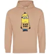 Чоловіча толстовка (худі) Minion I`m with stupid Пісочний Чоловіча толстовка (худі) Minion I`m with stupid Пісочний фото
