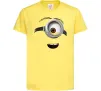 Детская футболка Міньйон обличчя Лимонный фото