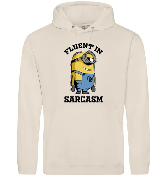 Женская толстовка (худи) Fluent in sarcasm Таш фото