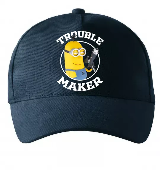 Кепка Trouble maker minion Темно-синій фото
