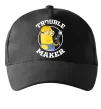 Кепка Trouble maker minion Чорний фото