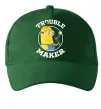 Кепка Trouble maker minion Темно-зелений фото