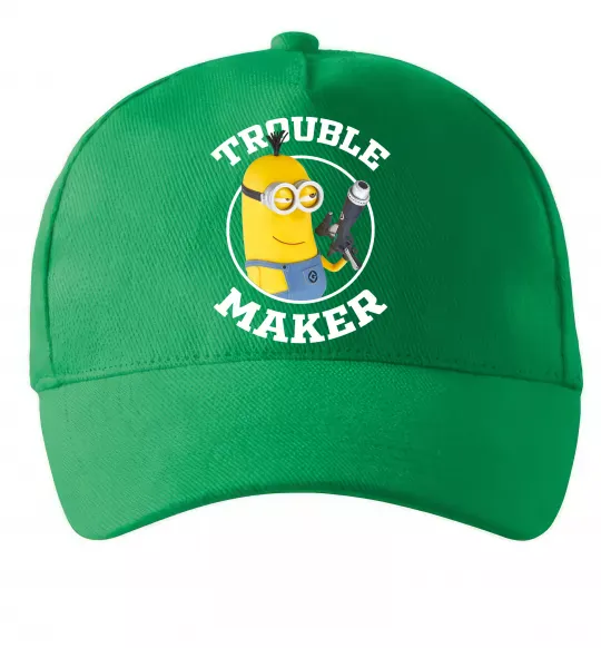 Кепка Trouble maker minion Зелений фото