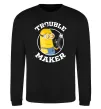 Свитшот Trouble maker minion Черный фото