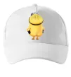 Кепка Міньйон спиною Білий фото