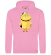 Мужская толстовка (худи) Міньйон спиною Розовый фото