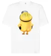 Футболка Оверсайз Міньйон спиною Білий фото