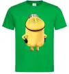Мужская футболка Міньйон спиною Зеленый фото