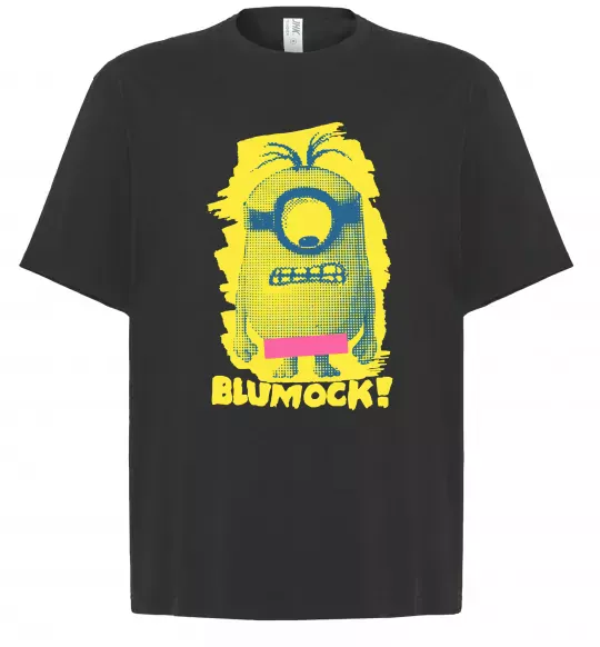 Футболка Оверсайз Minion blumock Чорний фото