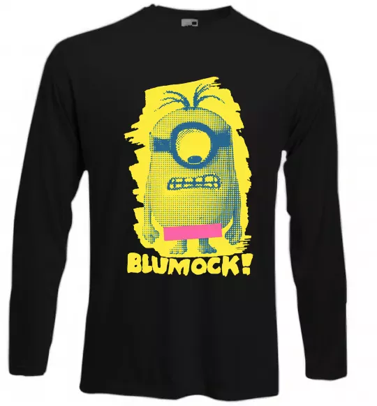 Лонгслив Minion blumock Черный фото