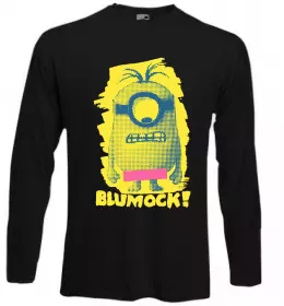 Лонгслив Minion blumock Черный фото