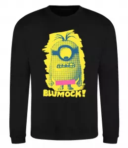 Світшот Minion blumock Чорний фото