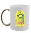 Чашка с цветной ручкой Minion blumock Золото Чашка с цветной ручкой Minion blumock Золото фото