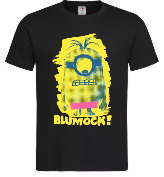 Мужская футболка Minion blumock Черный фото