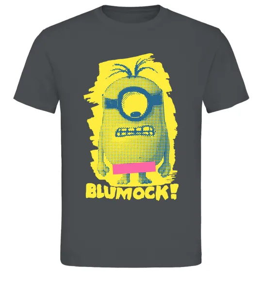 Мужская футболка Minion blumock Графит фото