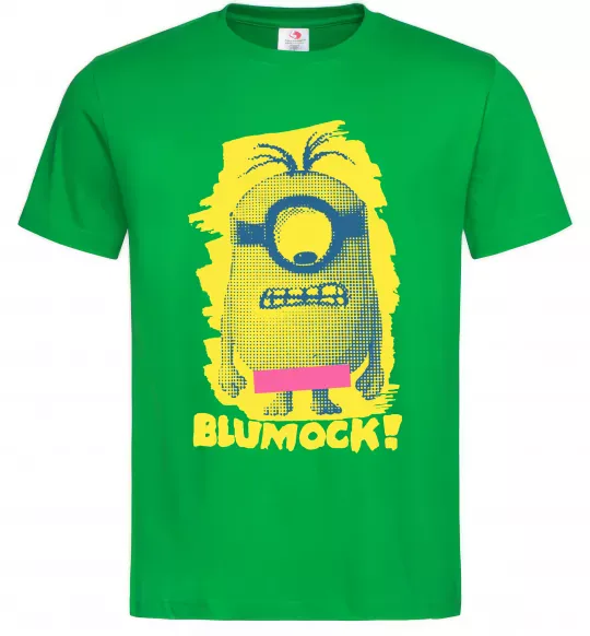 Мужская футболка Minion blumock Зеленый фото