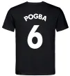 Мужская футболка Pogba 6 Спина Черный фото