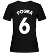 Женская футболка Pogba 6 Спина Черный фото