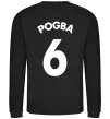 Свитшот Pogba 6 Спина Черный фото
