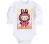 Дитячий бодік Cute Labubu Білий фото