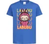 Дитяча футболка Cute Labubu Яскраво-синій фото
