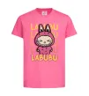 Дитяча футболка Cute Labubu Яскраво-рожевий фото