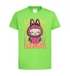 Дитяча футболка Cute Labubu Лаймовий фото