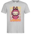 Чоловіча футболка Cute Labubu Сірий Чоловіча футболка Cute Labubu Сірий фото