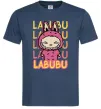 Чоловіча футболка Cute Labubu Темно-синій Чоловіча футболка Cute Labubu Темно-синій фото