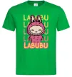 Чоловіча футболка Cute Labubu Зелений Чоловіча футболка Cute Labubu Зелений фото