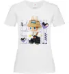 Женская футболка Fashion Labubu Белый Женская футболка Fashion Labubu Белый фото