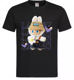 Мужская футболка Fashion Labubu Черный фото