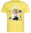 Мужская футболка Fashion Labubu Лимонный фото