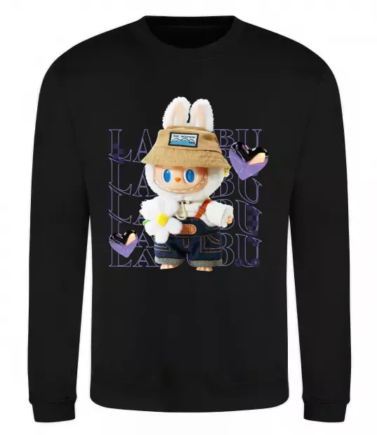 Свитшот Fashion Labubu Черный фото