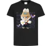 Детская футболка Fashion Labubu Черный фото